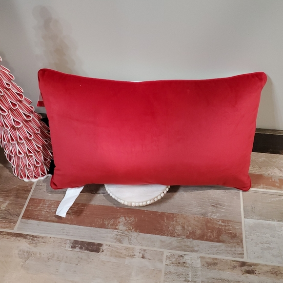 Rare Dear Santa Throw Pillow-NWT - Picture 5 of 5